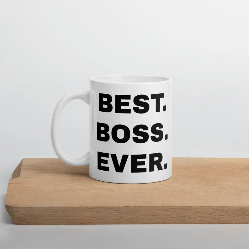 Best Boss Ever Mug - 11oz Ceramic Coffee Mug
