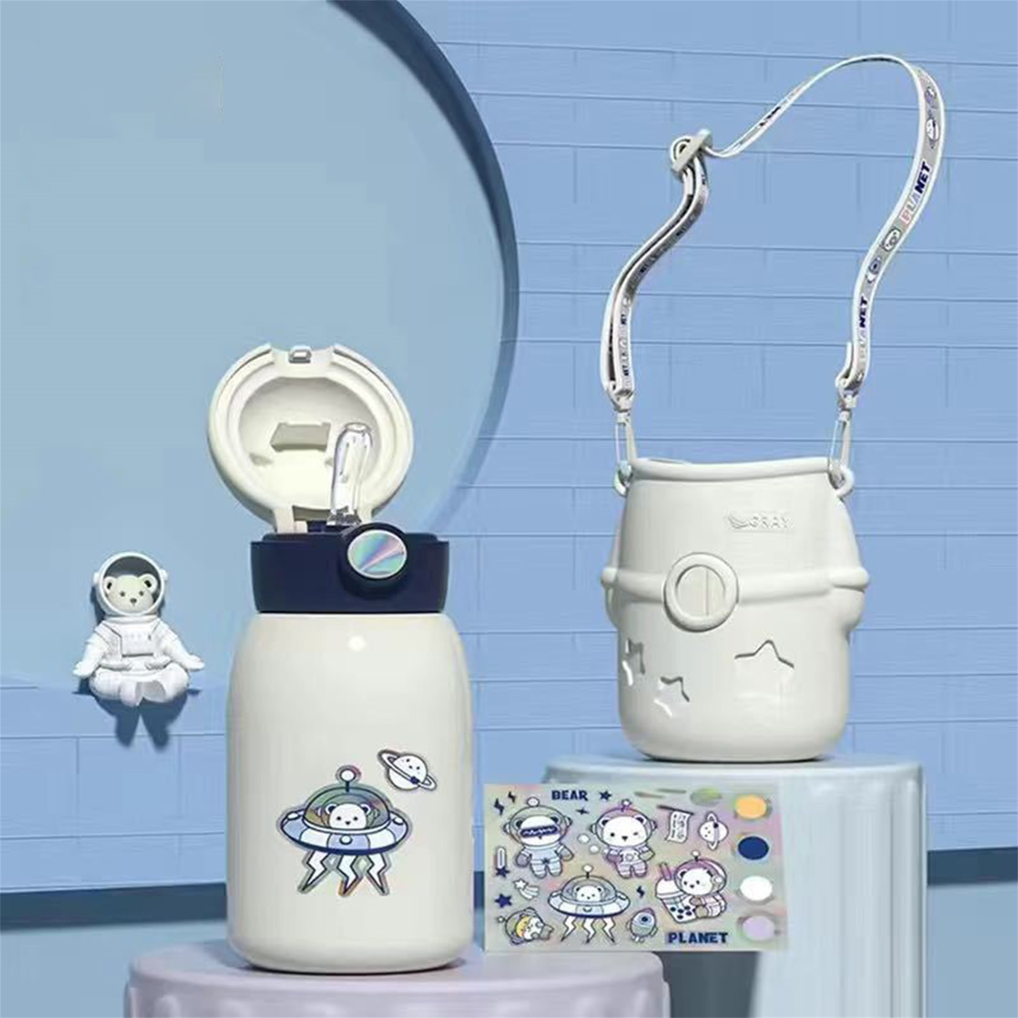 stainless steel kids water bottle