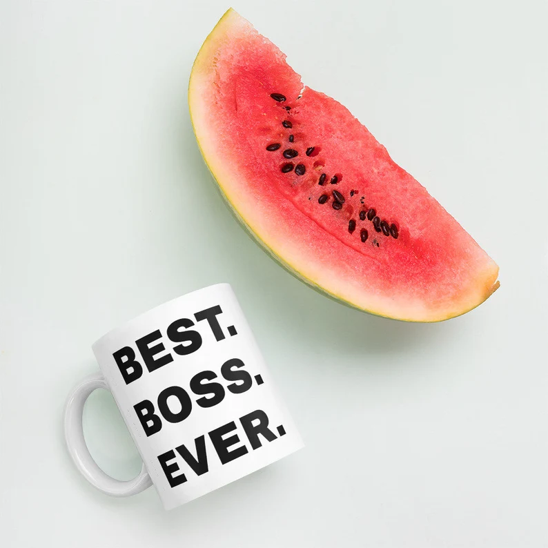 Best Boss Ever Mug - 11oz Ceramic Coffee Mug