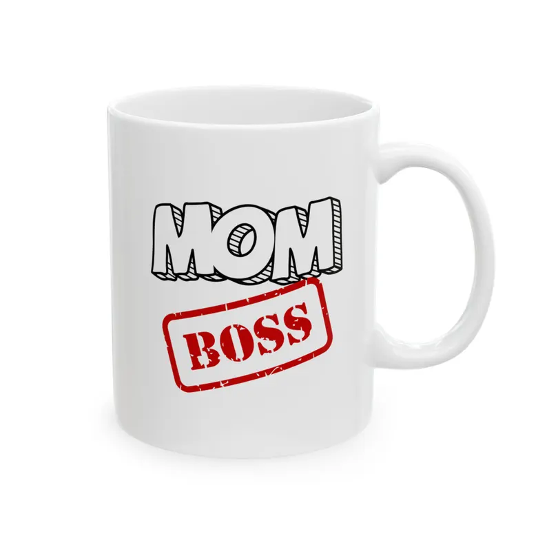 Boss Mom Mug - 11oz Ceramic Coffee Mug