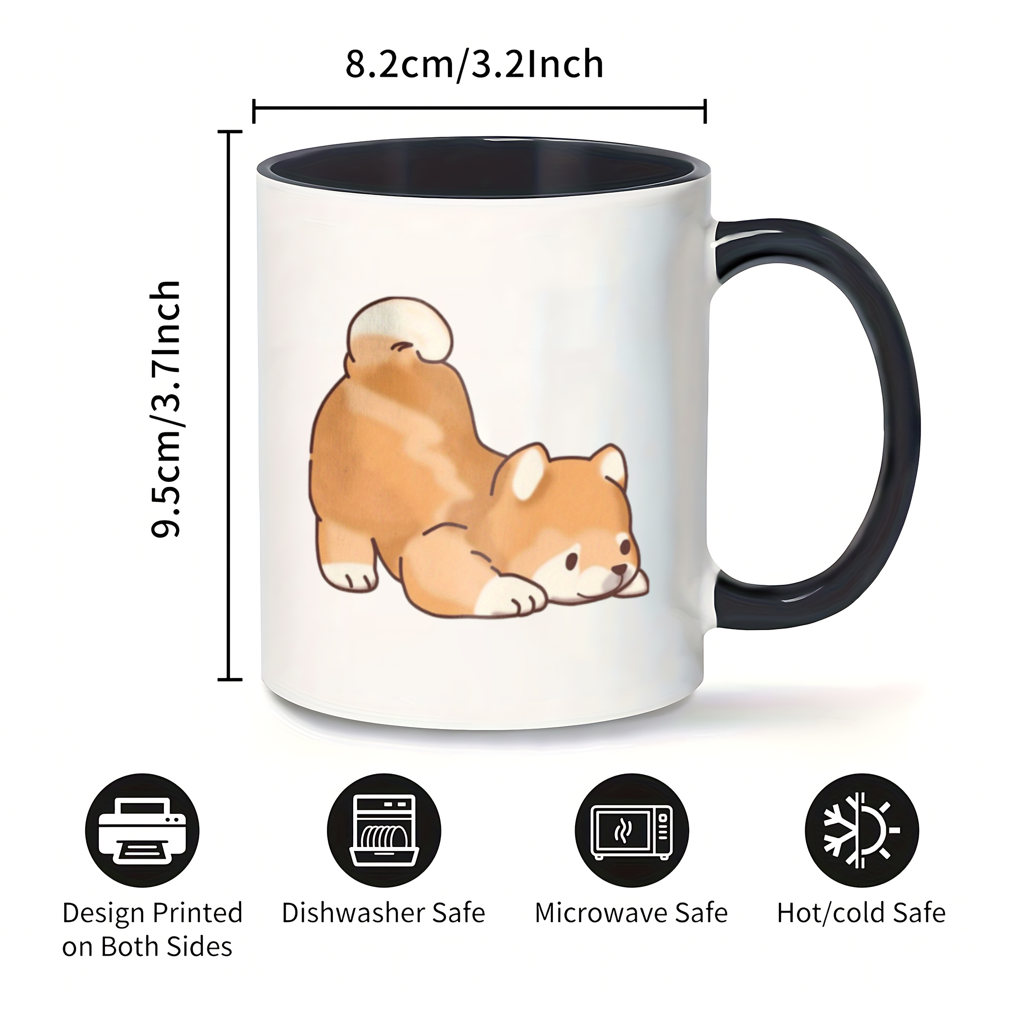 Cute Little Shiba Mug image 6