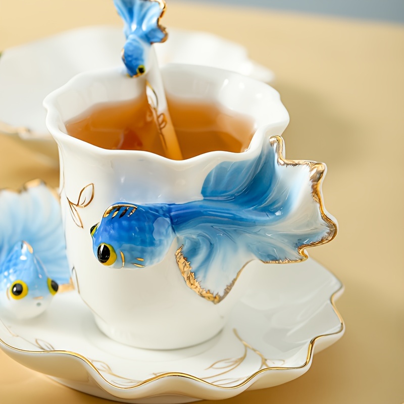 ceramic fish mug