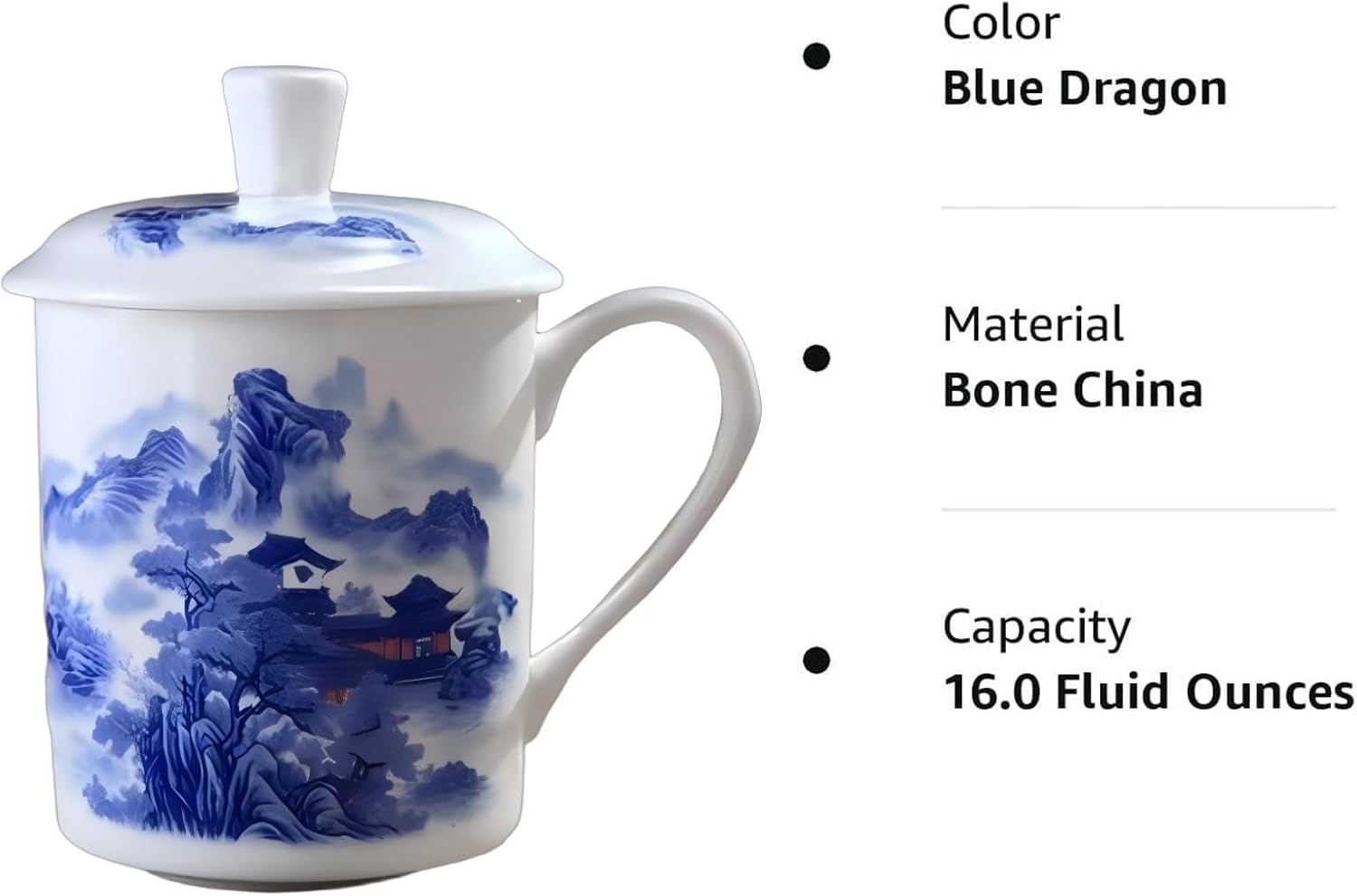 Compact bone china tea cup arranged for gongfu-style tea service