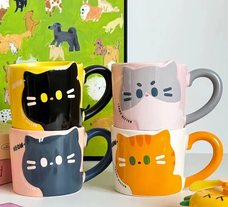 cat coffee mug
