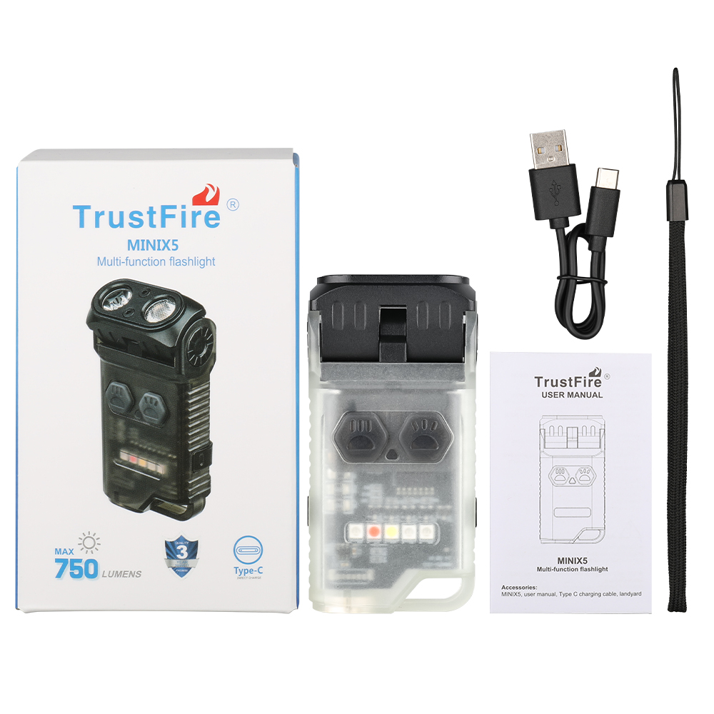 MINIX5 MULTIFUNCTIONAL EDC PORTABLE LIGHT