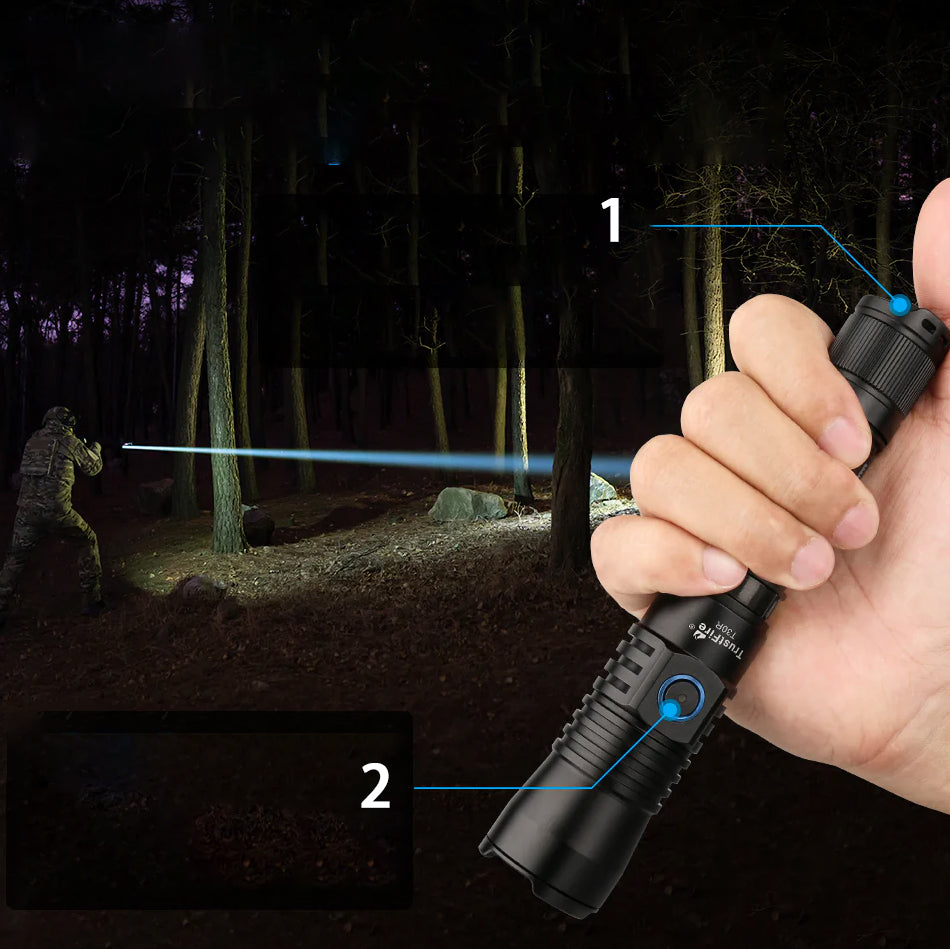 T30R LEP Rechargeable Flashlight-UKtrustfire