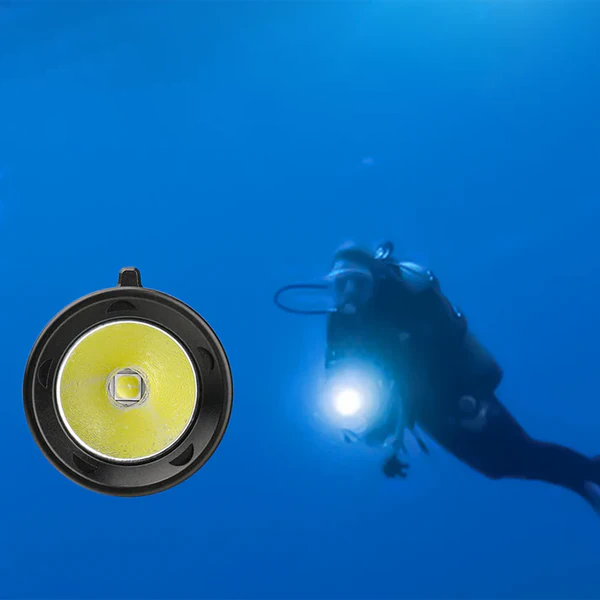 TrustFire DF006 Submersible Flashlight 2300 Lumens Underwater Activities Strong Light Illumination Light Maximum Depth 100m-UKtrustfire