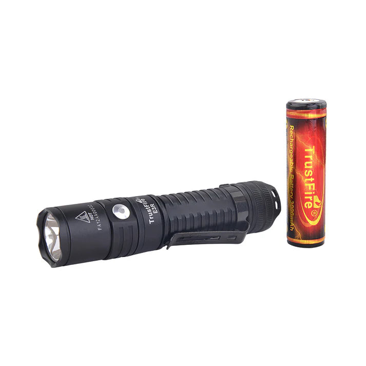TrustFire E3R Rechargeable EDC Flashlight 1000 Lumens-UKtrustfire