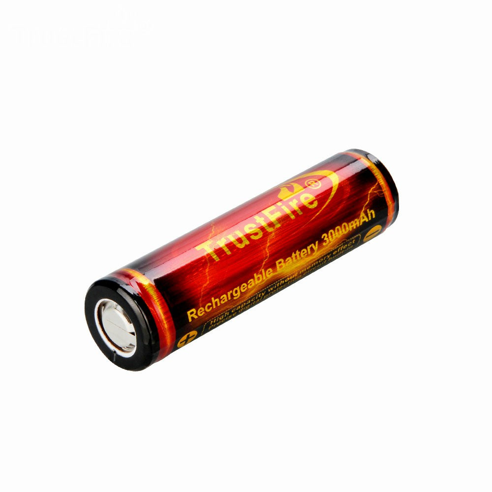 2xTF 18650 3000mAh Batteries-UKtrustfire
