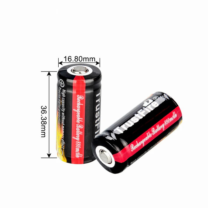TF 16340 Battery 880mAh-UKtrustfire