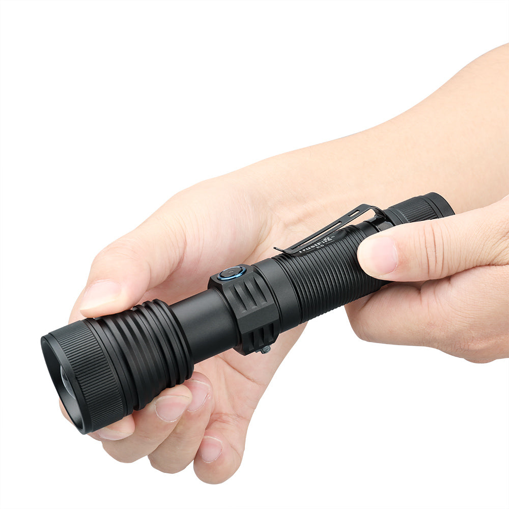 TrustFire E6 MAGNETIC ZOOM FLASHLIGHT 4000 MAH BATTERY 1500 Lumens-UKtrustfire
