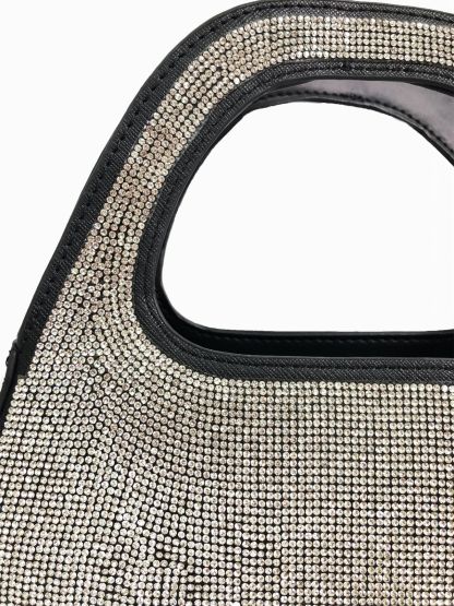 Philomena Rhinestone Decorate Handbag