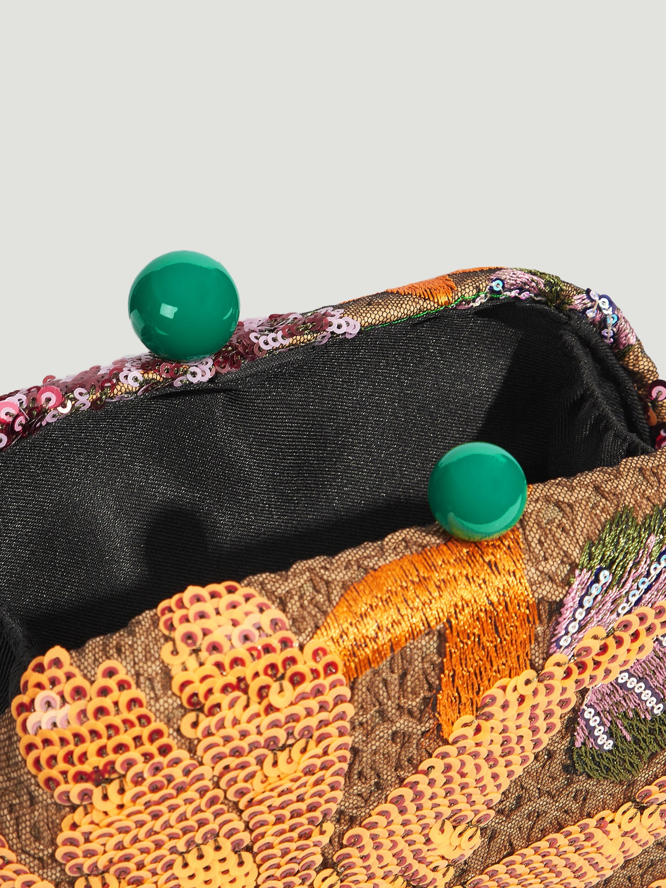 Philomena Vintage Beaded Floral Pattern Box Evening Clutch Handbag