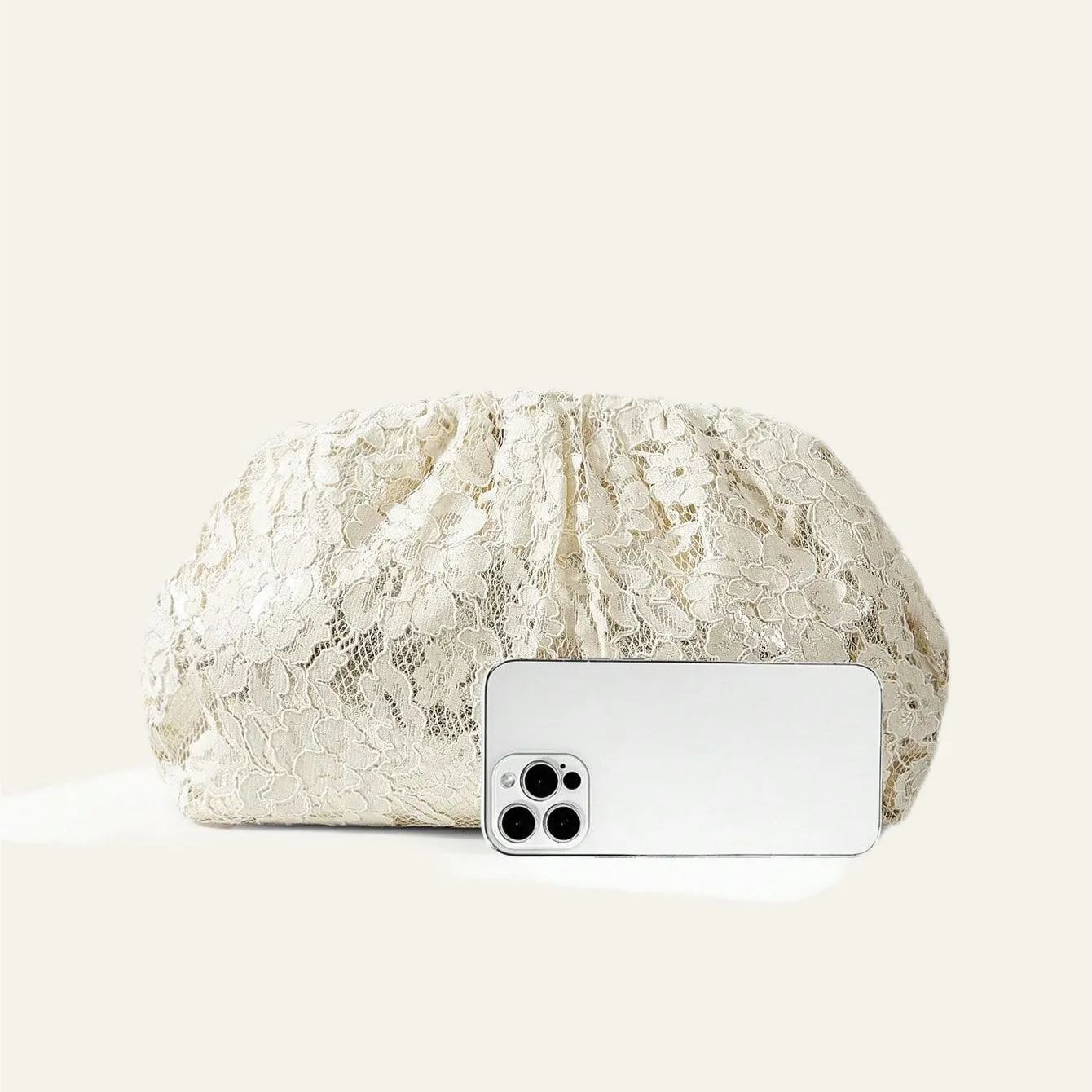 Philomena Glamorous Flower Pattern Clutch Evening Bag