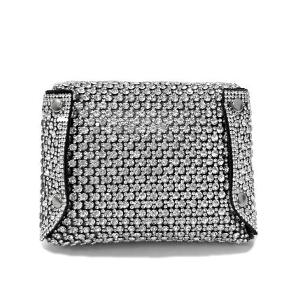 Philomena Mini Rhinestone Crossbody Shoulder Bag 