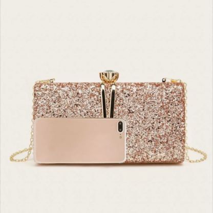 Philomena Shiny Glamorous Evening Bag