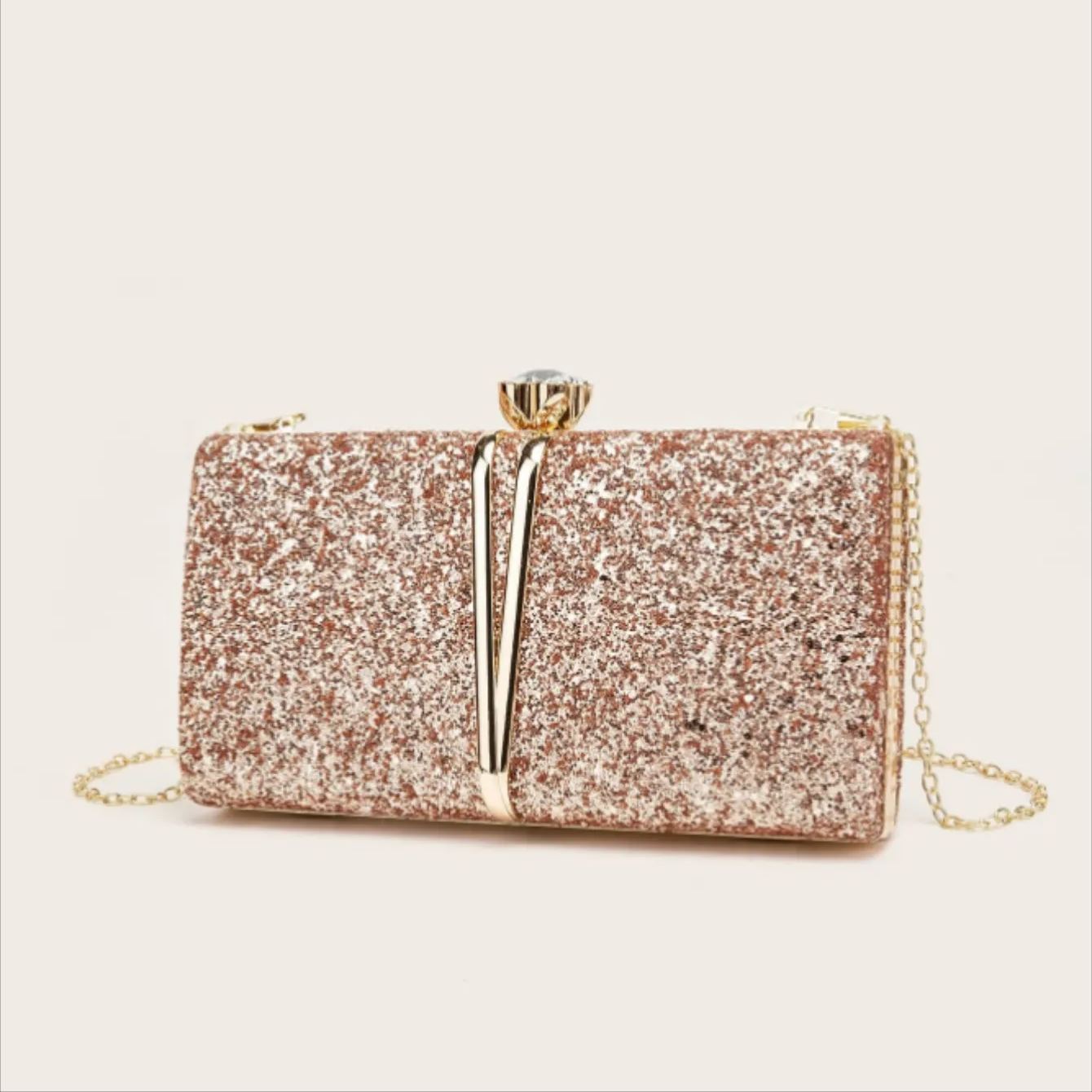 Philomena Shiny Glamorous Evening Bag