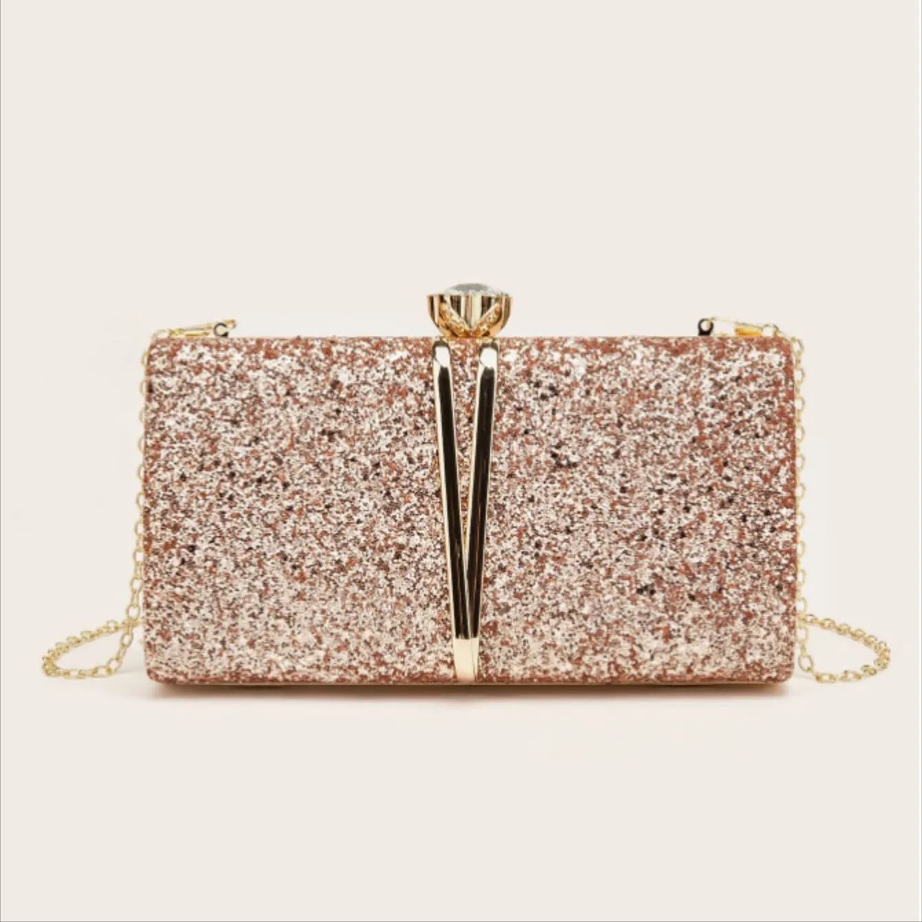Philomena Shiny Glamorous Evening Bag