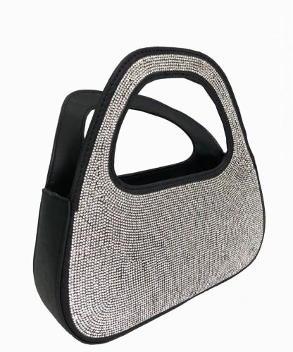 Philomena Rhinestone Decorate Handbag