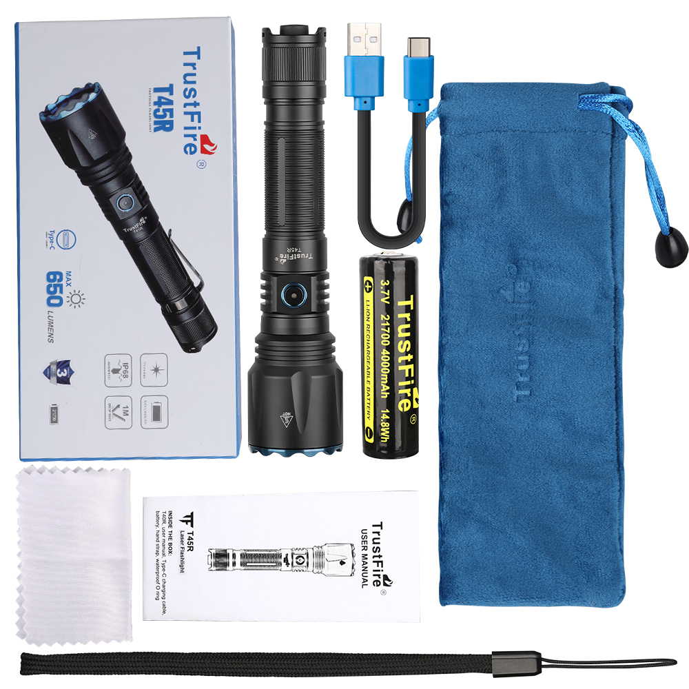 LINTERNA TÁCTICA T45R LEP
