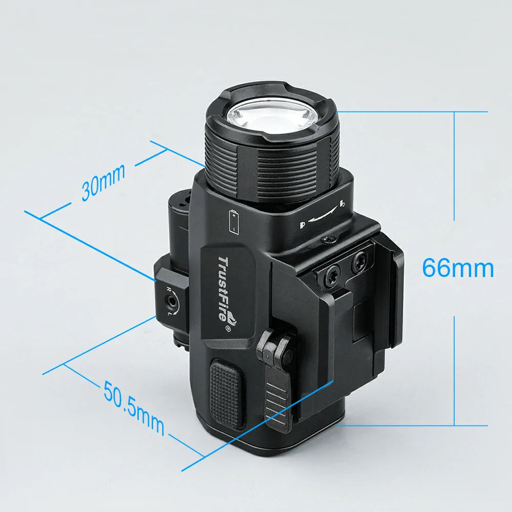 Combo de luz y láser verde TrustFire GM07-EStrustfire