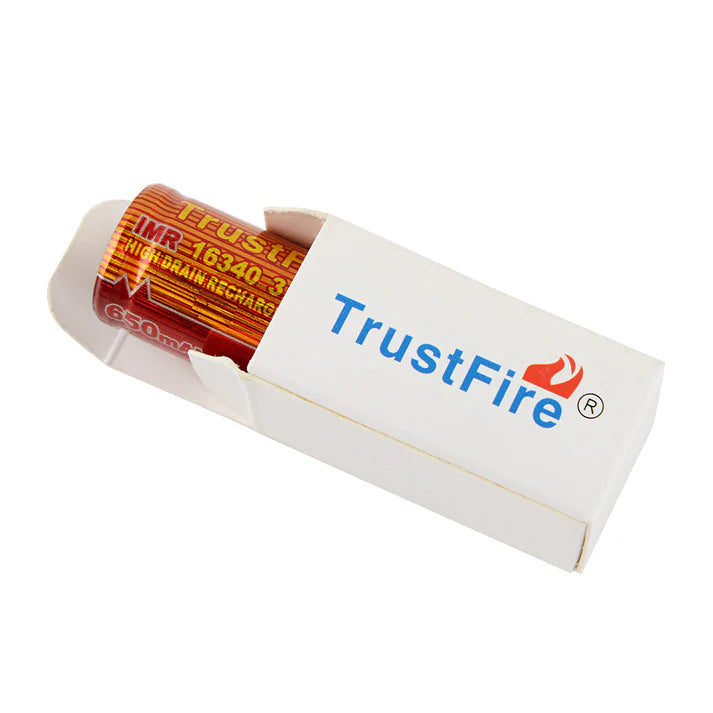 Batería de iones de litio TF IMR 16340 de 650 mAh-EStrustfire