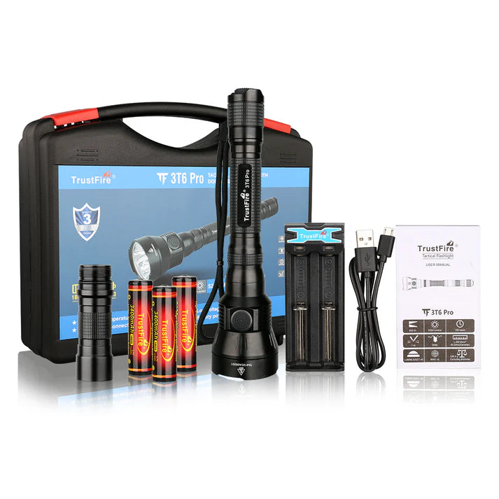 Linterna de caza profesional 3T6 Pro-EStrustfire