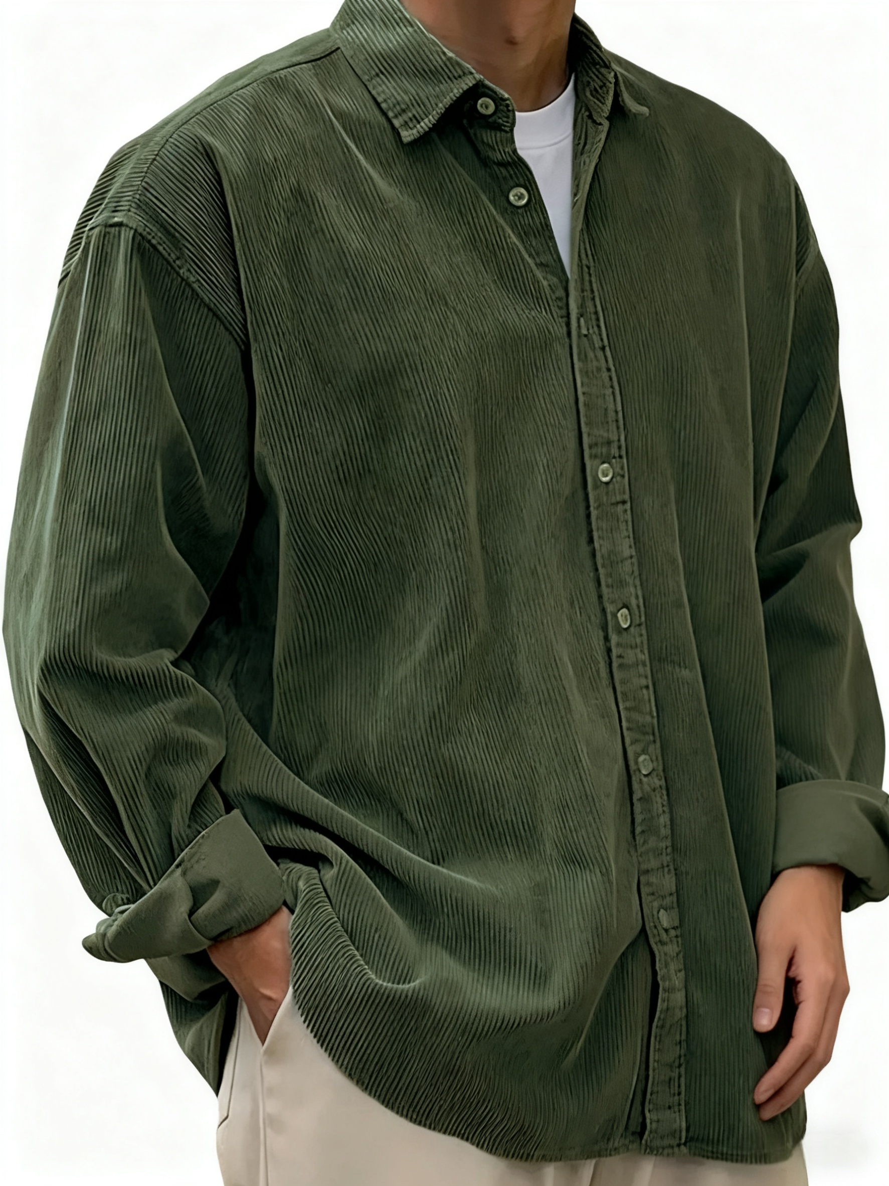 100% Premium Cashmere Men’s Shirt — Timeless Style