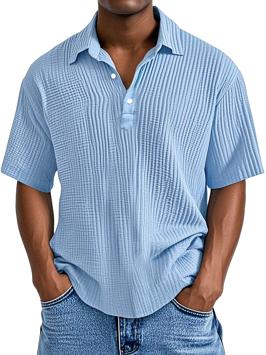 Men Can't Get Enough of This Cozy Polo Shirt