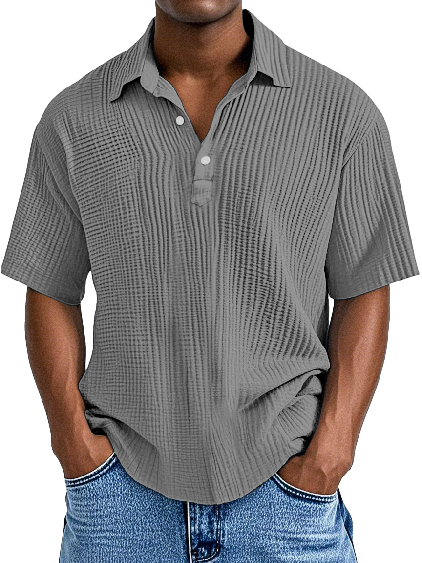 Men Can't Get Enough of This Cozy Polo Shirt
