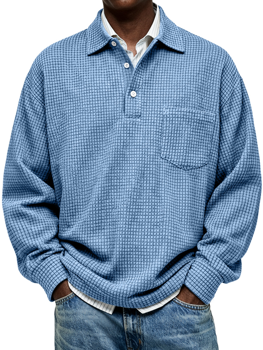 Men Can't Get Enough of This Cozy Polo Shirt