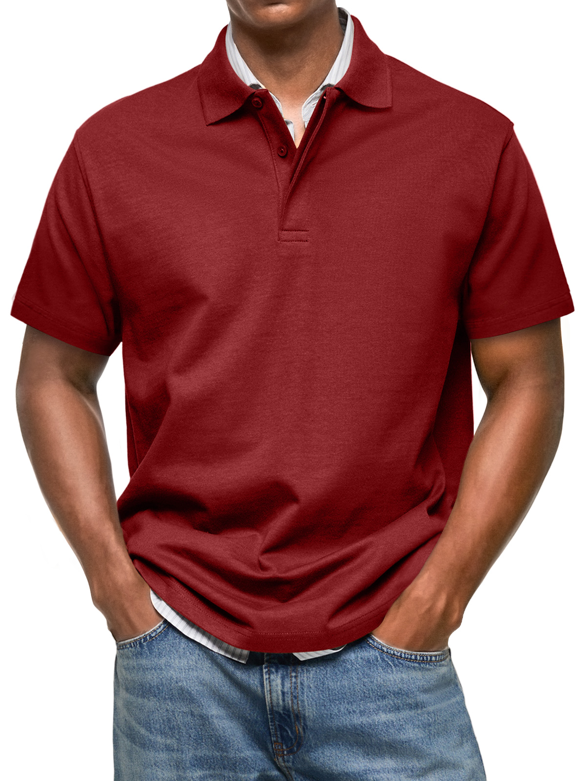 Men Can't Get Enough of This Cozy Polo Shirt