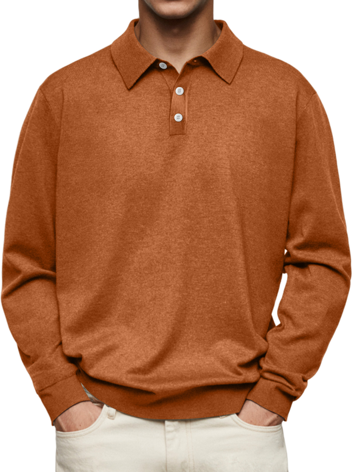 Men Can't Get Enough of This Cozy Polo Shirt