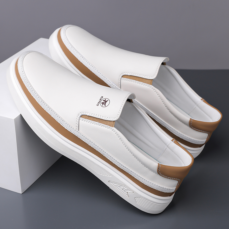 Men's Fashion Calfskin Leather Shoes