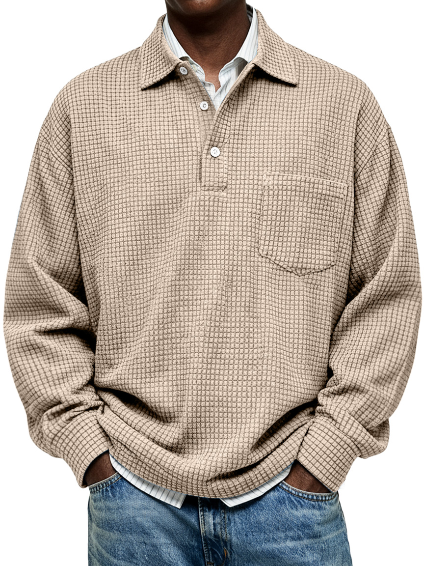 Men Can't Get Enough of This Cozy Polo Shirt