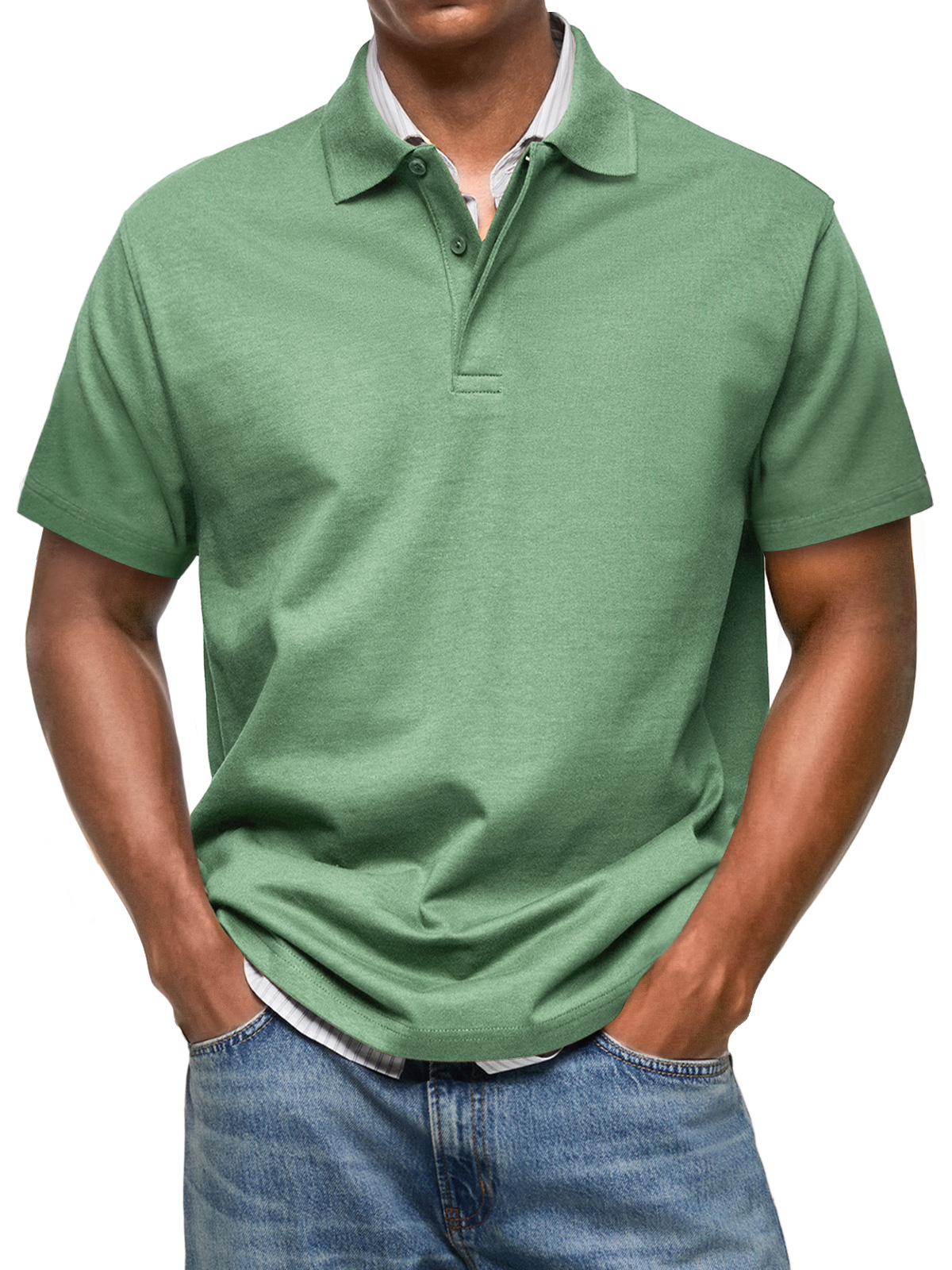 Men Can't Get Enough of This Cozy Polo Shirt