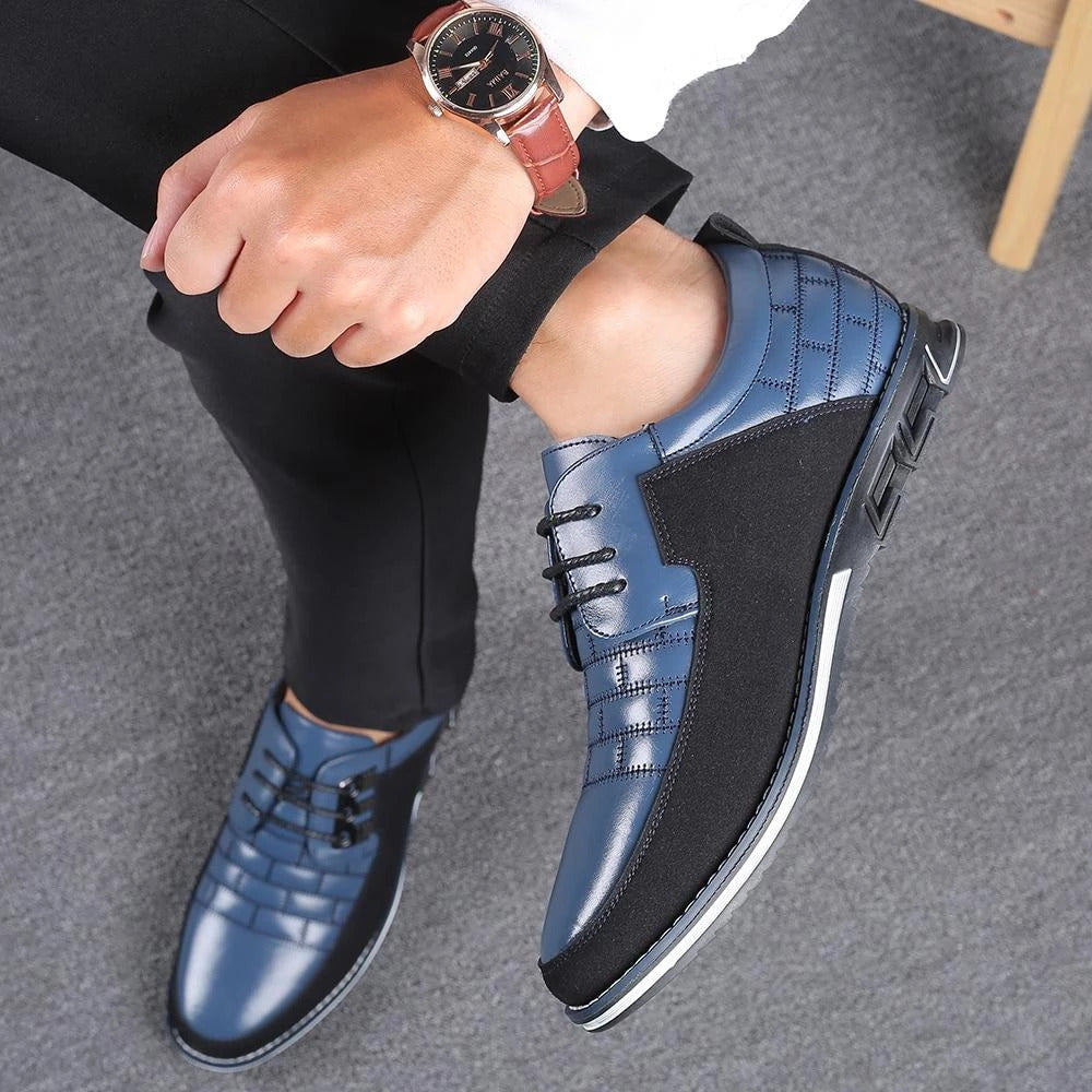 Men's Fashion Calfskin Leather Shoes