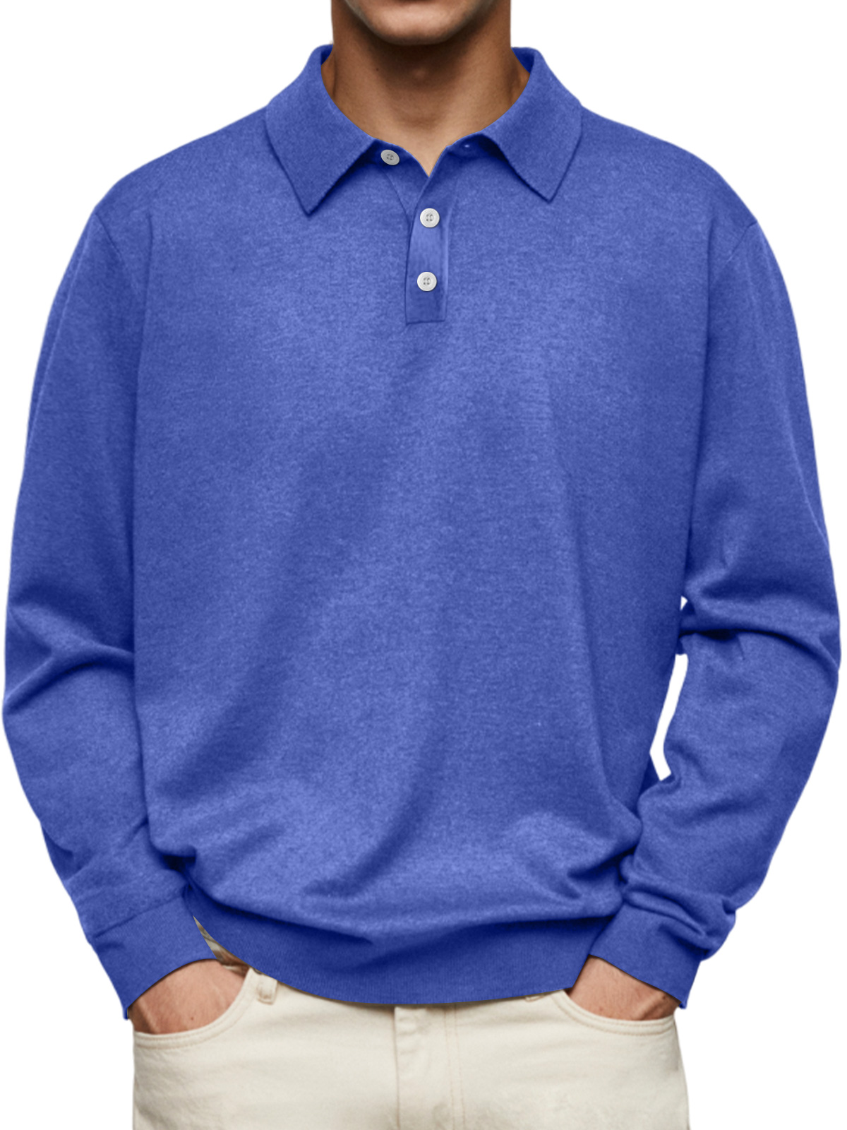 Men Can't Get Enough of This Cozy Polo Shirt