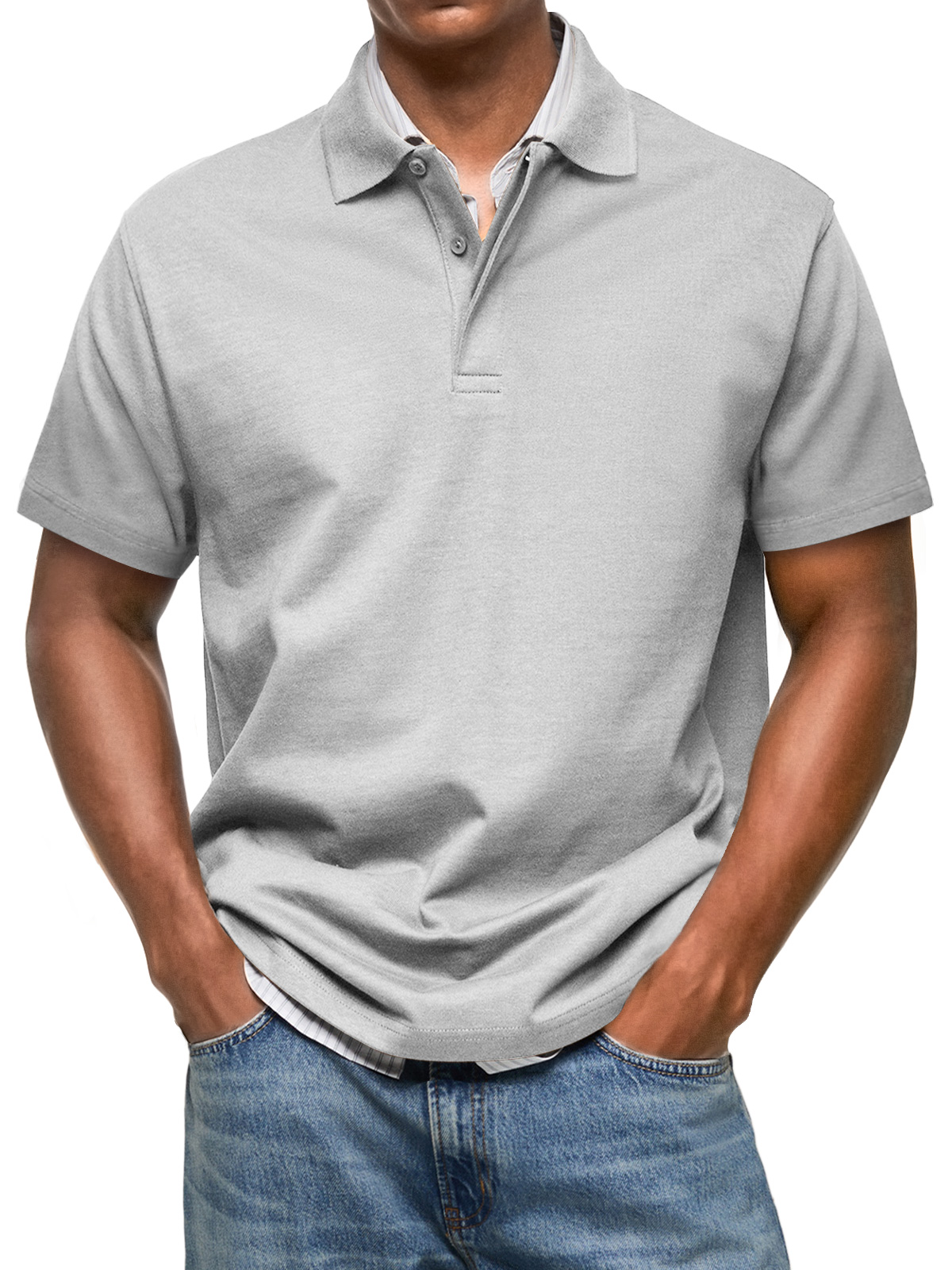 Men Can't Get Enough of This Cozy Polo Shirt