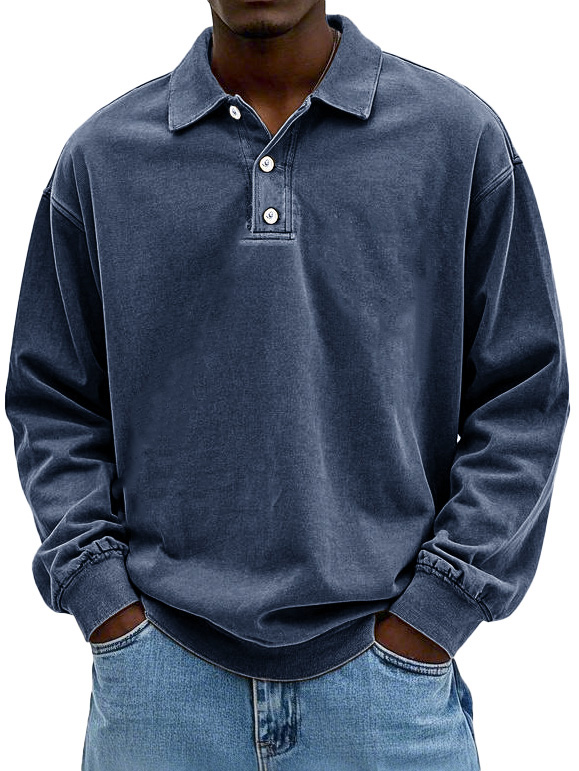Men Can't Get Enough of This Cozy Polo Shirt
