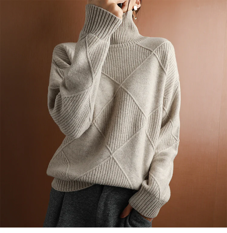 Cashmere Turtleneck Sweater