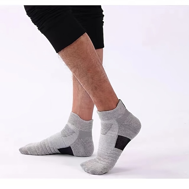 Men's Thickened Towel Bottom, Terry Socks, Elite Socks, High Top Running, Outdoor Socks, Sports Socks