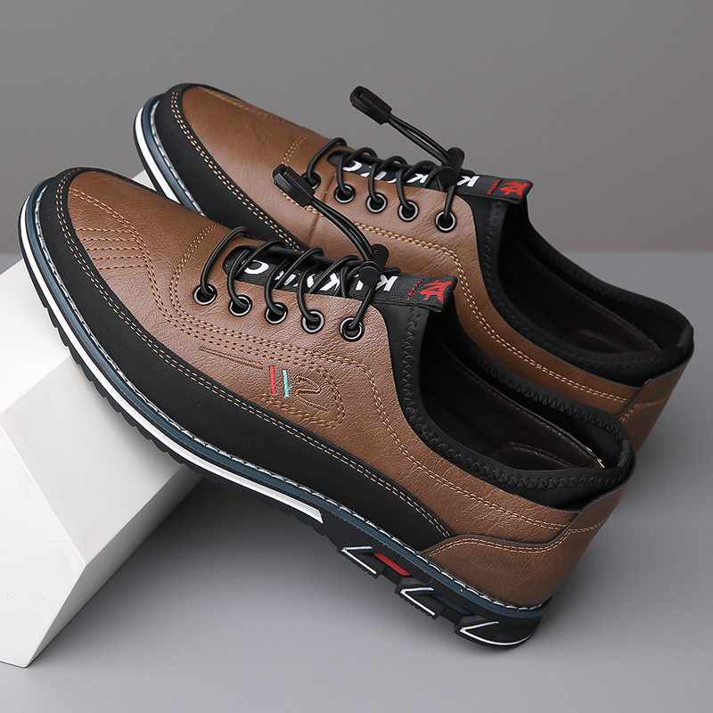 Men's Fashion Calfskin Leather Shoes