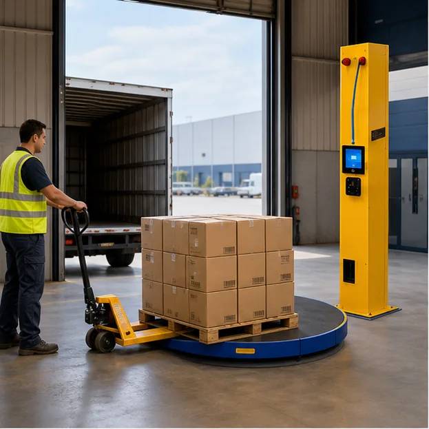 CLD-9000 in Warehousing & logistics workflow