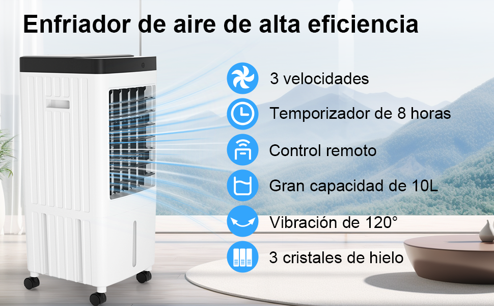 Ventilador de refrigeración grande 