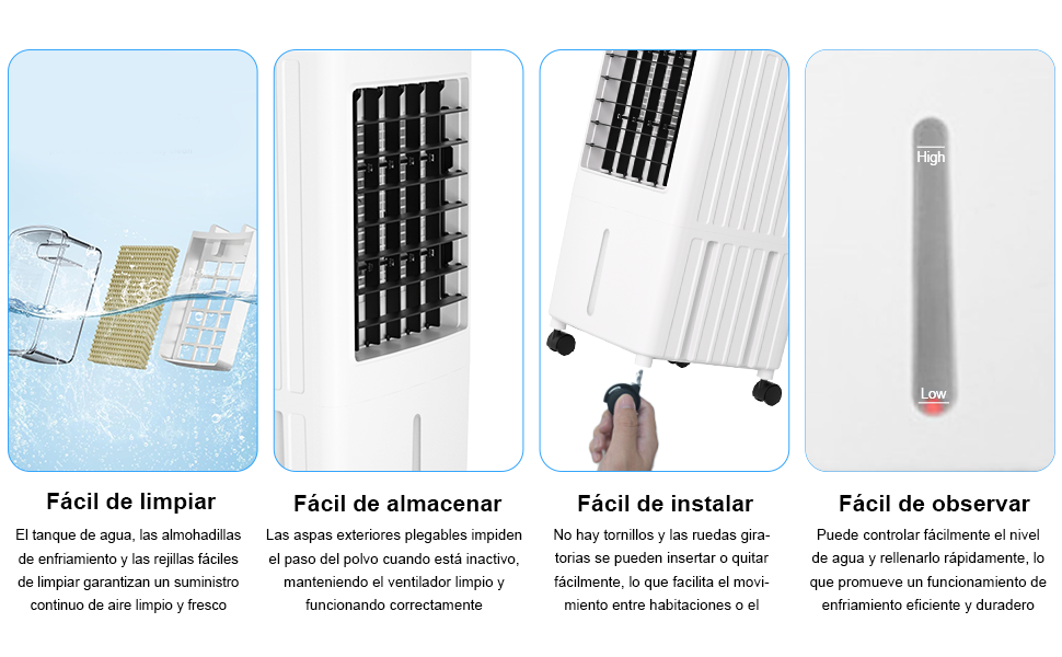 Ventilador de refrigeración grande