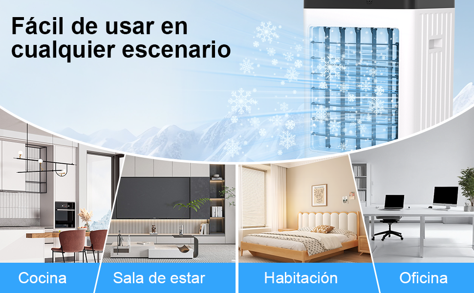 Ventilador de refrigeración grande