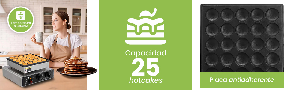 Maquina Industrial de hotcakes, Panqueques, Electrodomestico, Negocios, Profesional, Raganet, cocina