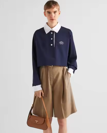 Small leather shoulder bag