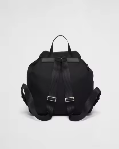Re-Nylon medium backpack with pouch